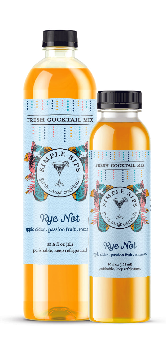 Rye Not Fresh Cocktail Mix – Simple Sips