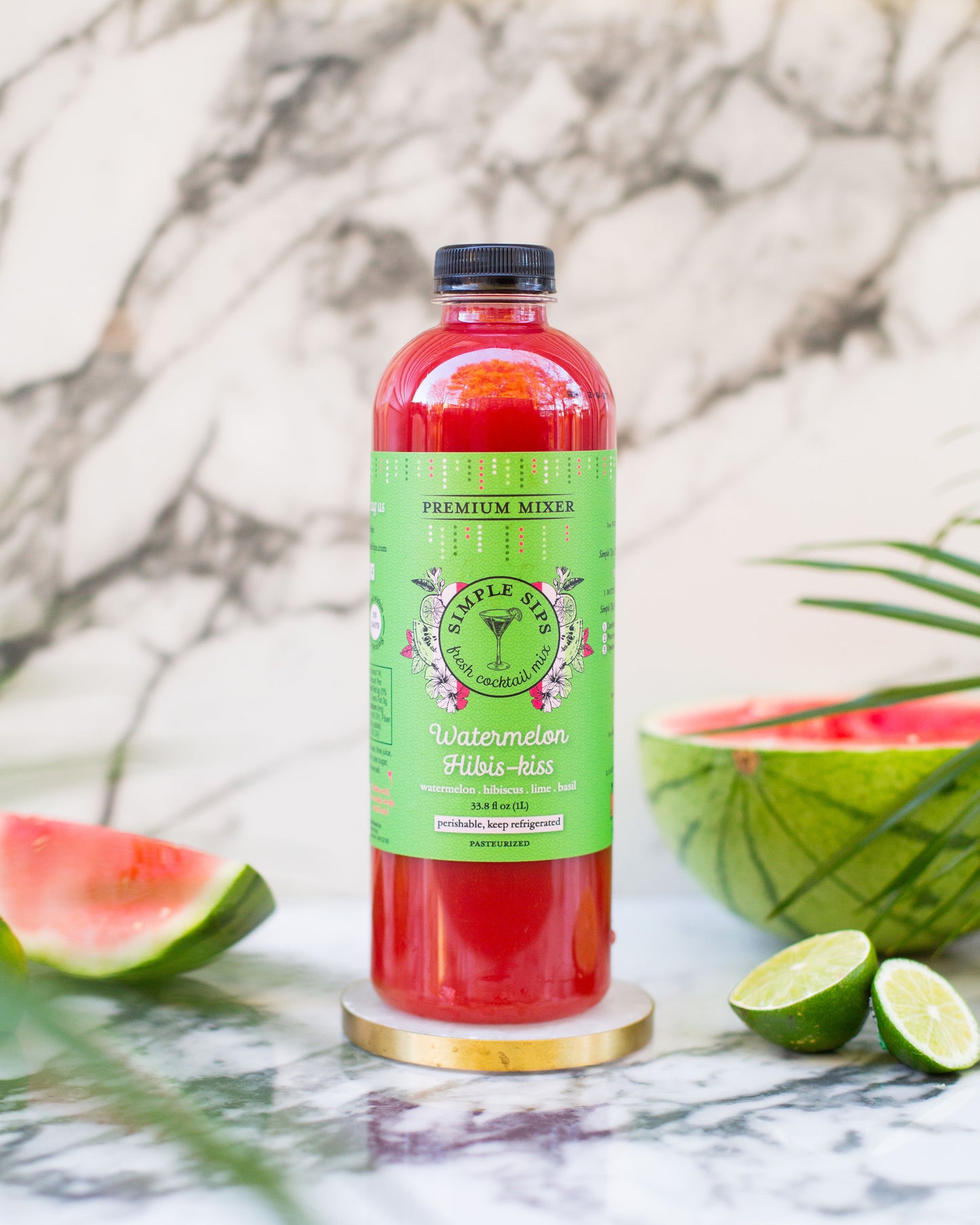 Watermelon Hibis-Kiss Fresh Cocktail Mix