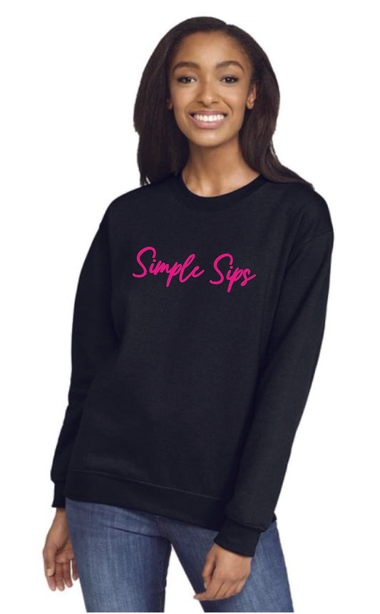 Black Crewneck Sweatshirt