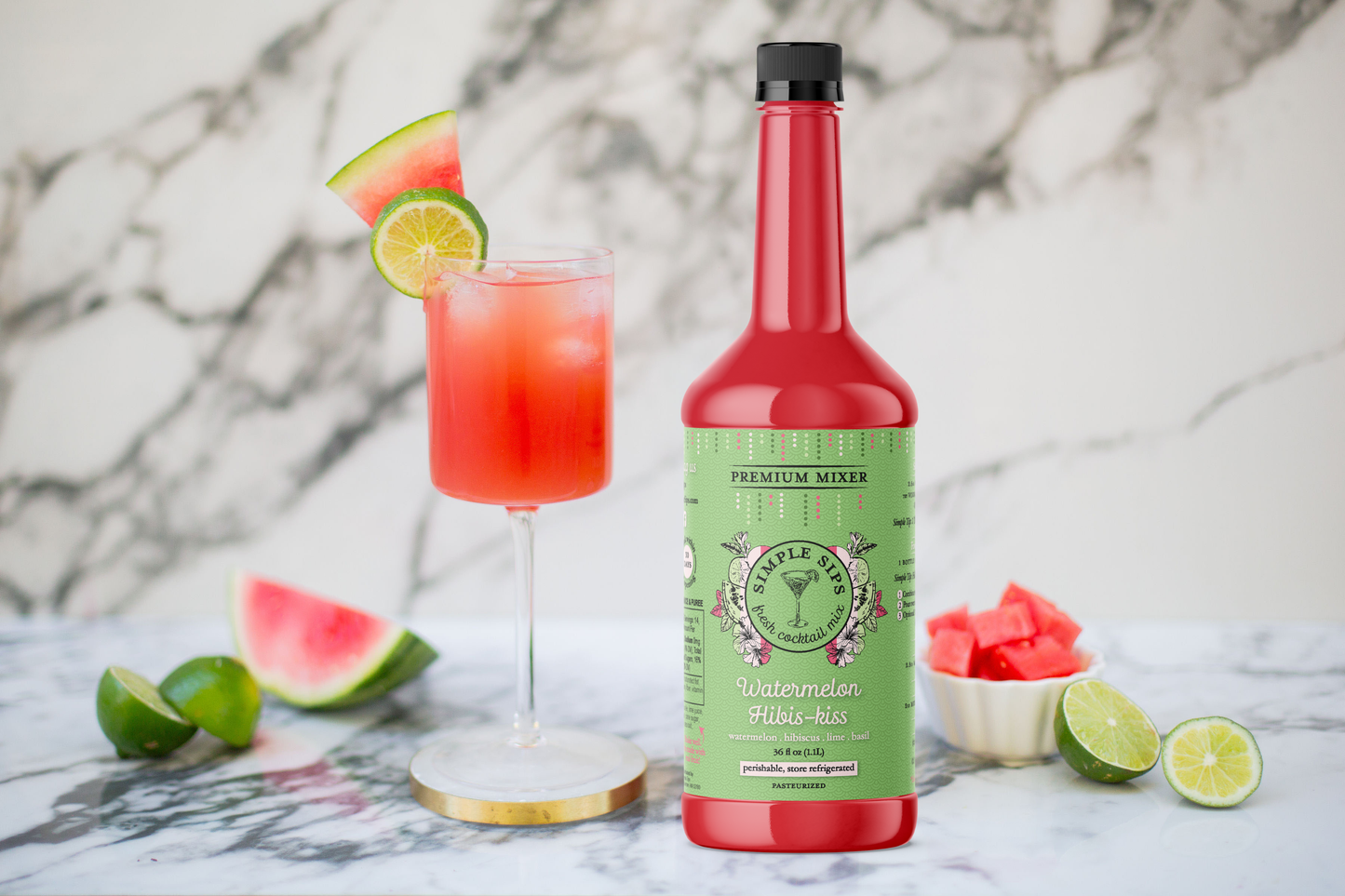 Watermelon Hibis-Kiss Fresh Bar Puree