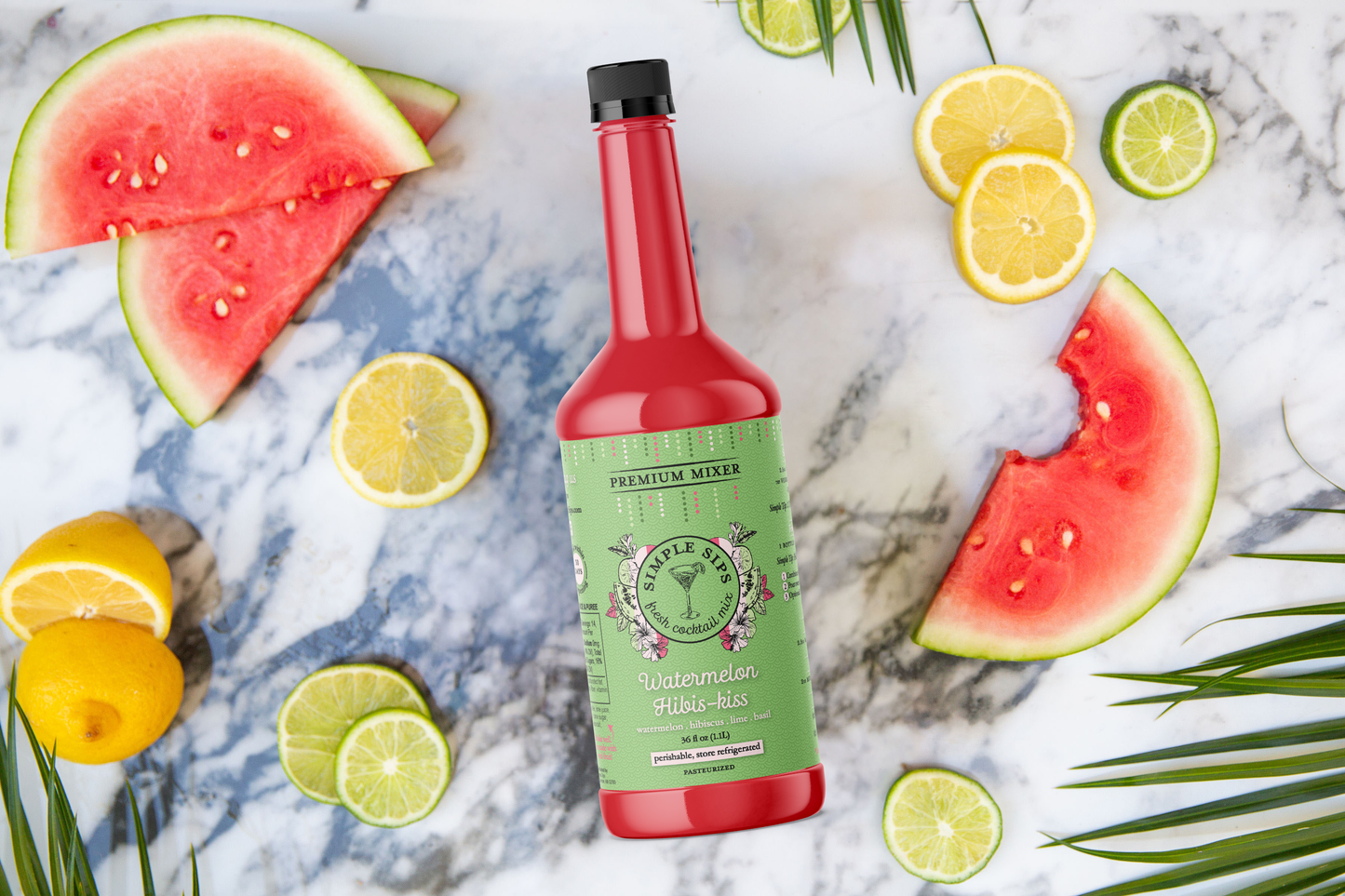 Watermelon Hibis-Kiss Fresh Bar Puree