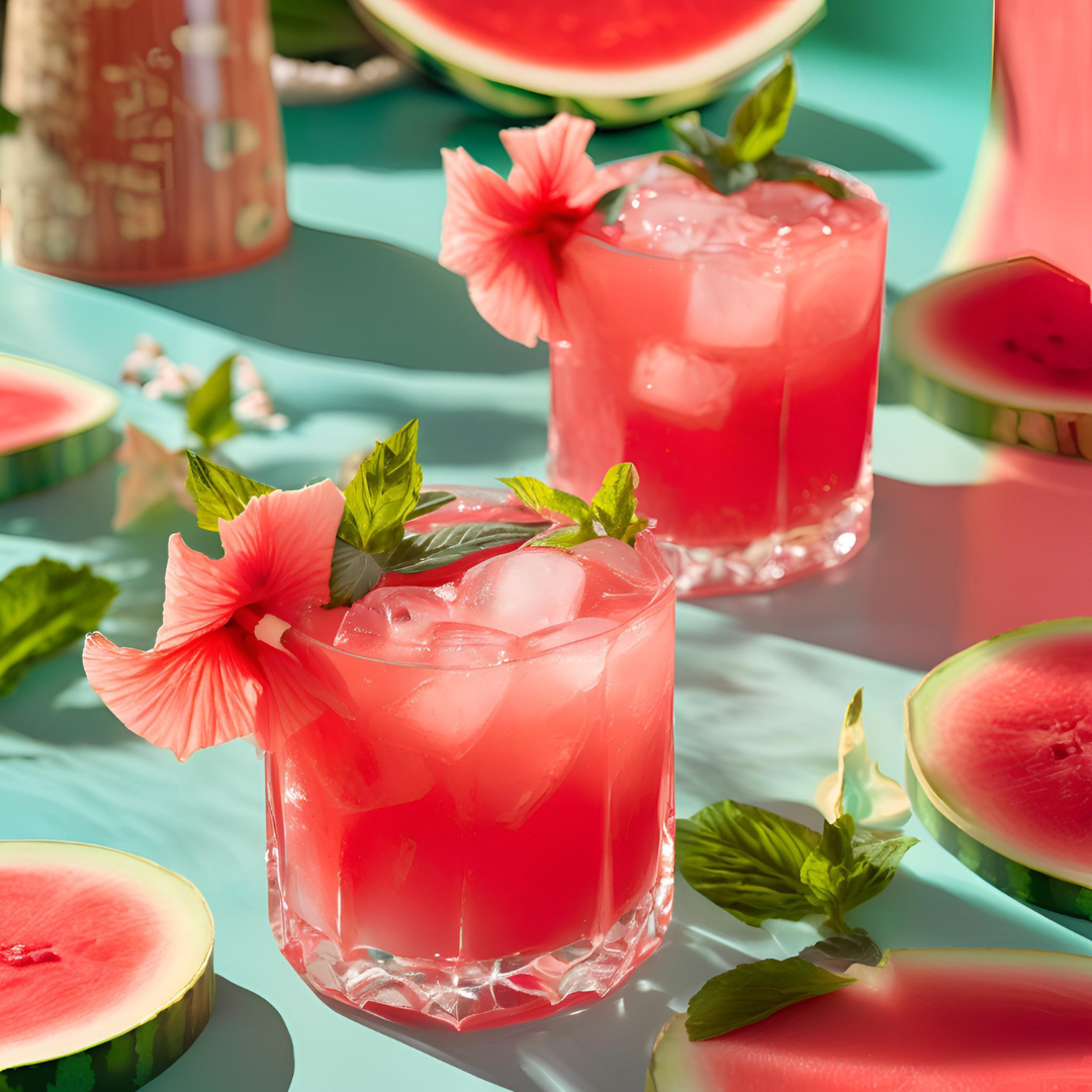 Watermelon Hibis-Kiss Fresh Cocktail Mix